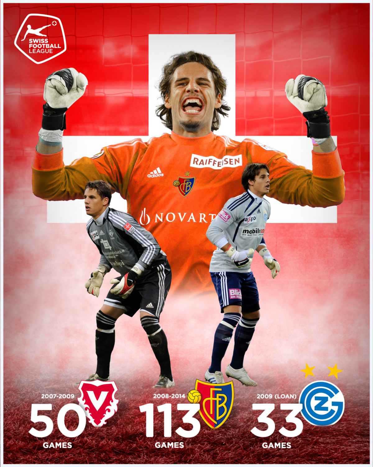 ALTACH,AUSTRIA,18.DEC.16 - SOCCER - tipico Bundesliga, SCR Altach vs SK Rapid Wien. Image shows the rejoicing of Philipp Netzer (Altach). Photo: GEPA pictures/ Oliver Lerch